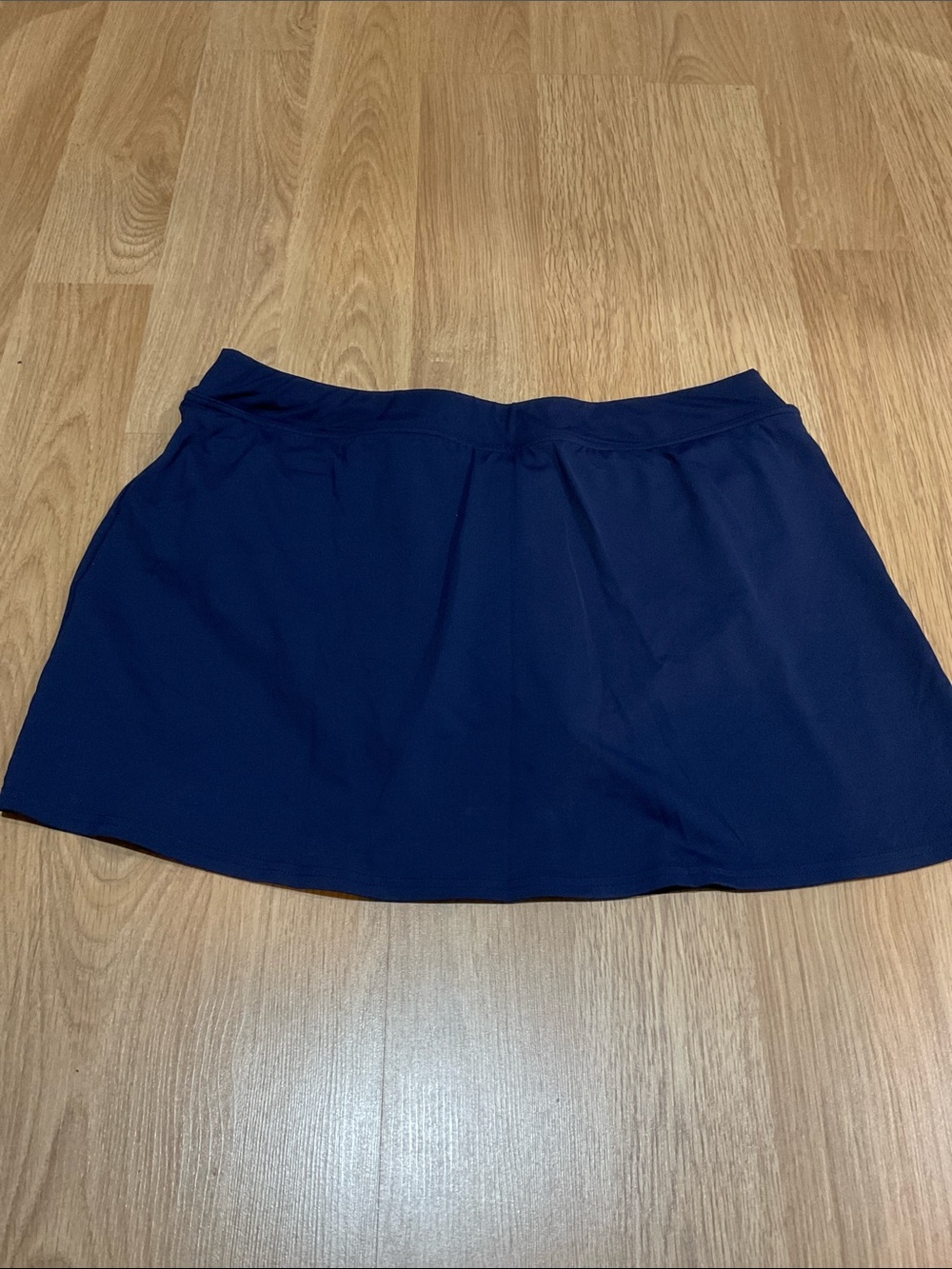 Lands' End Navy Swim Skort